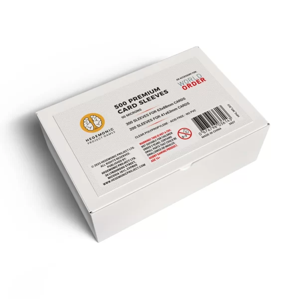 World Order 500 Premium Sleeves
